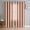 Orange, variant on Teal Striped Semi Sheer Curtains 45 Inch Length 2 Panels Set, Simple Art Vertical Stripe Farmhouse Sheer Kitchen Curtain Privacy Voile Window Curtain for Living Room Bedroom Rod Pocket Drapes