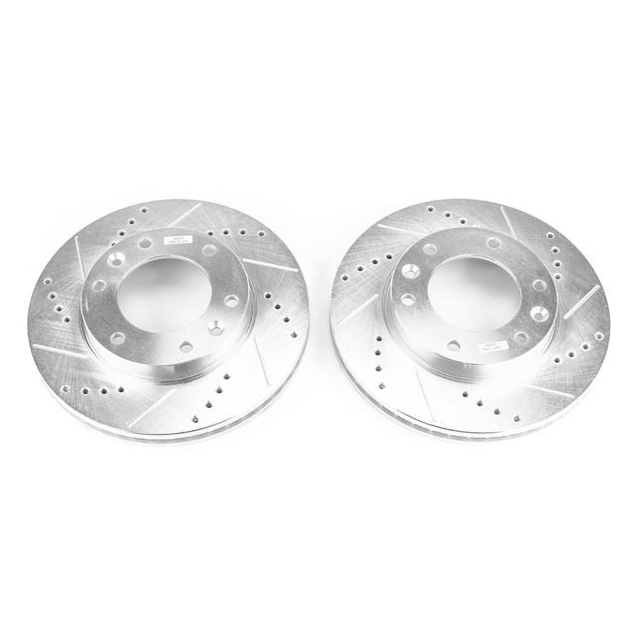 Power Stop JBR1322XPR Evolution Drilled & Slotted Rotors -Front