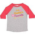 thumbnail image 3 of Inktastic I'm Daddy's Favorite with Arrow and Hearts in Pink Boys or Girls Toddler T-Shirt, 3 of 5