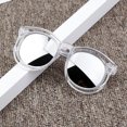 thumbnail image 1 of Faithtur Lunettes de Soleil d'Été pour Petits Enfants, Lunettes de Soleil à Monture Ronde en Résine, Lunettes de Soleil de Mode Sauvage Anti-UV Pliables, 1 of 1
