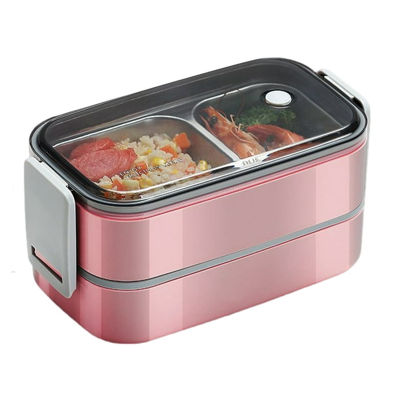 Stainless Steel Lunch Box for Adults Student Office Worker Use Storage  Organizer 