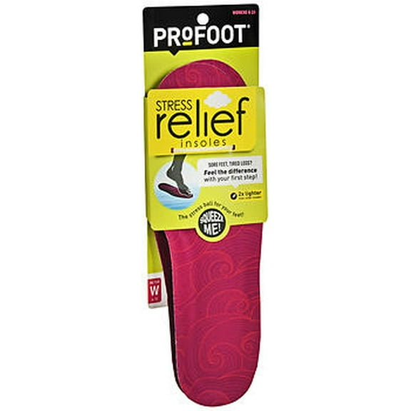 ProFoot Stress Relief Insoles Women's 6-10 - 1 PR