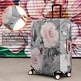 thumbnail image 4 of Pioneer Flower Floral Print Pattern Luggage Cover Fashion Suitcase Cover Baggage Covers Fit 25-28 Inch Luggage (Go Travel), 4 of 5