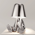 thumbnail image 3 of Thinker Lamp Collection Creative Little Golden Man Living Room Table Light Decoración del hogar Gift-B style JAMW Sencillez, 3 of 5