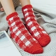 thumbnail image 3 of Dalrosia Women's Fuzzy Socks for Women Slipper Socks-Cozy Fluffy Non-Slip Warm,for Halloween, Home, Hospital, Yoga, 3 of 5