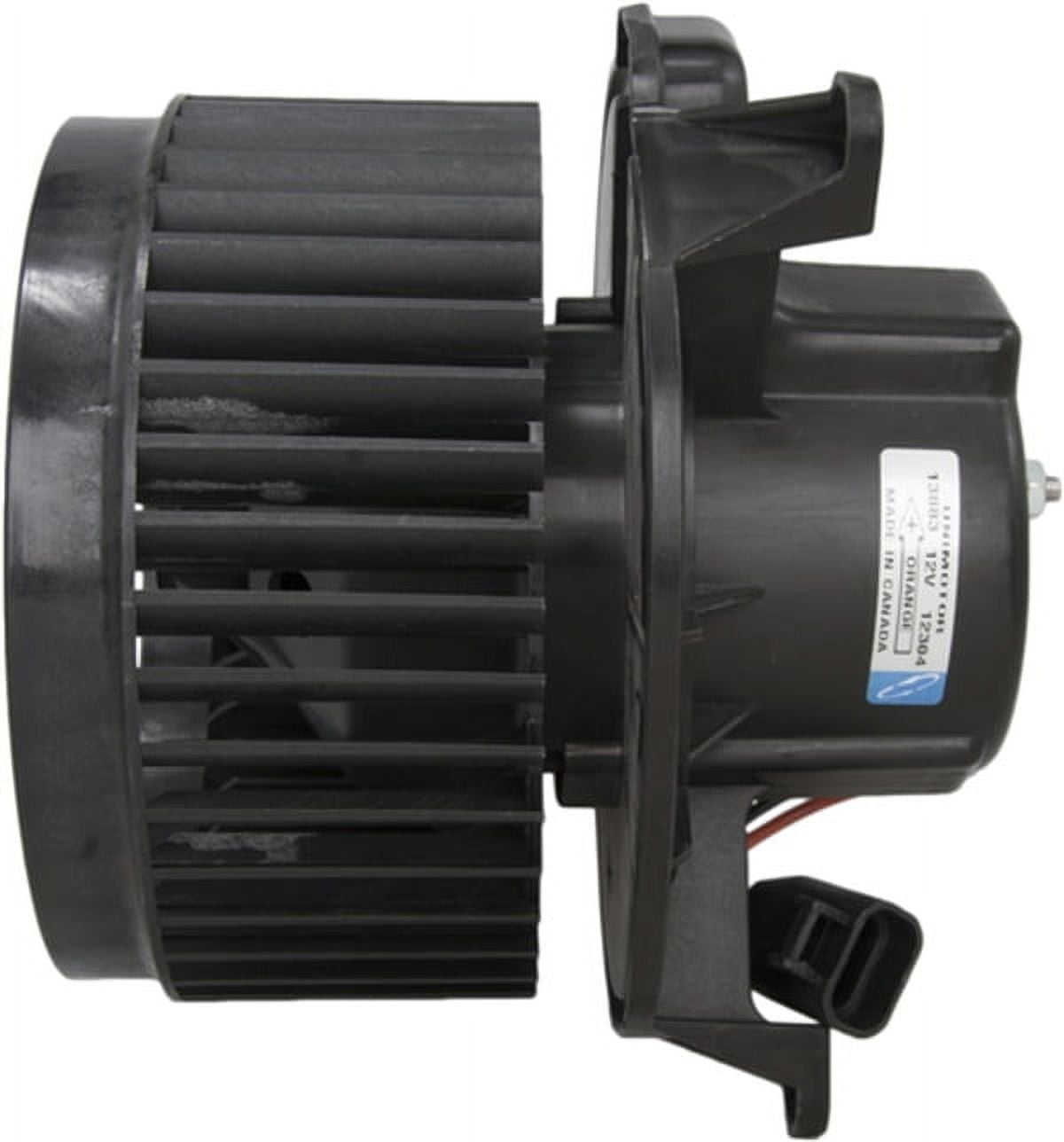 Flanged Vented CCW Blower Motor w/ Wheel
