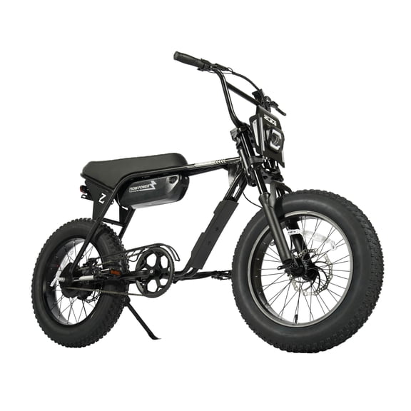 28MPH Electric Dirt Bike for Adult&Teen - 750W Peak Motor, 48V 10Ah Battery, Electric Off-Road Bike with Full Suspension, Hydraulic Brakes, LED Headlights, UL2849