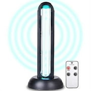 WBM UV Light Lamp,40W Remote Control Compact for Home Office Hotel Travel