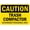 Warning Sign 5, variant on Warning Sign Caution Trash Compactor Authorized Personnel Only - 8"x12" Aluminum Alert Sign for Waste Management Areas Industrial Facilities