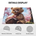 thumbnail image 3 of Sikiie Romantic Floral Bear Dish Drying Mat, Kitchen Counter Mat, Self Drying Mat for Kitchen Counter Dish Drying Pad ,for Dishes, Utensils, Pots and Pans（24" x 18"）, 3 of 7