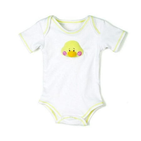 onesie yellow baby duckie months