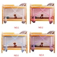 thumbnail image 4 of Children Bunk Beds Valance Student Dormitory Insect Insect Net; Four Net Four Corner Bedding Canopy Bug Repeller Bed Curtain, 4 of 9