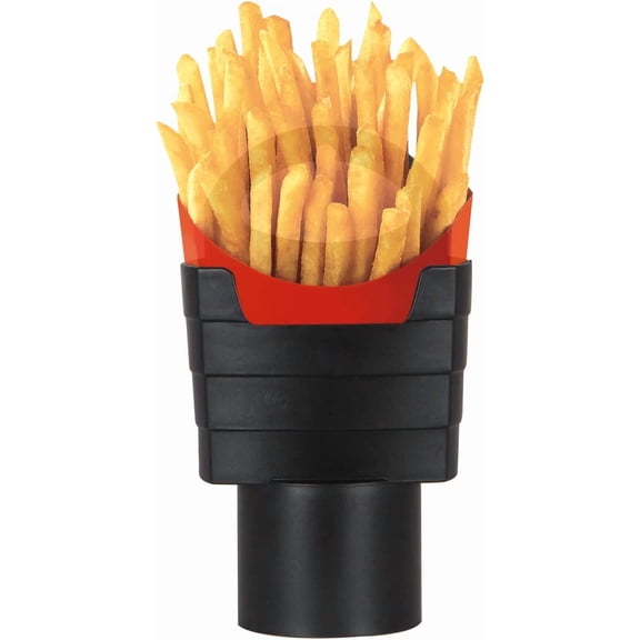 iSaddle French Fry Cup Holder - Automotive Interior Accessories Chips CupHolder For Cell Phone Fast Food Drink Beverage Key Fob Fits Vehicle Boat Truck RV (2.75 inch Base)