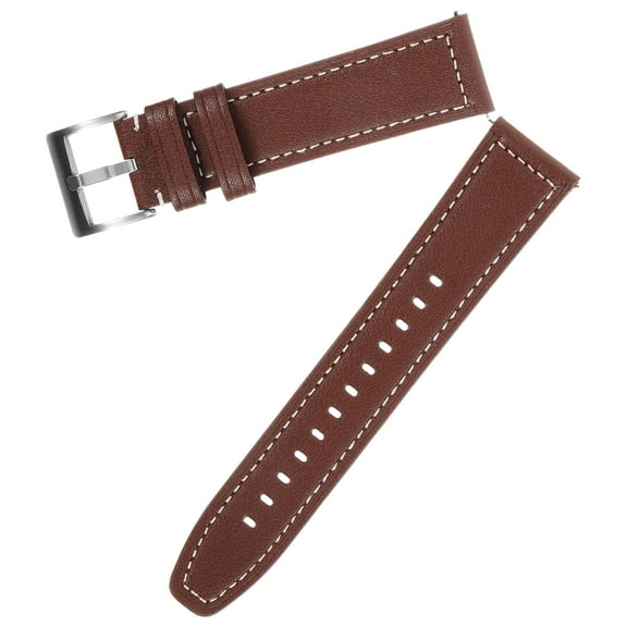 OUNONA Leather Watch Strap Replacement Watchband Wristwatch Band Leather Watch Band