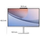 thumbnail image 4 of All in One Lenovo A100 23.8” FHD IPS Intel Core i3-N305 8N/8S 16GB RAM 512GB NVMe Wi-Fi 6, 4 of 4