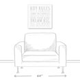 thumbnail image 3 of Creative Products Boy Rules Gray 20x20 Canvas Wall Art, 3 of 5