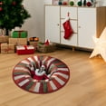 thumbnail image 1 of Christmas Decorations Carpet Halloween 3D Rug – Halloween Optical Rugs Decorative Rug With Depth Pattern Theme Skeleton Pumpkin Patterns Soft & Fabric For Home Parties Polyester carpet, 1 of 6