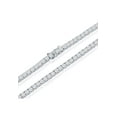 thumbnail image 5 of ADIRFINE 925 Sterling Silver Cubic Zirconia Choker Tennis Necklace, 5 of 5