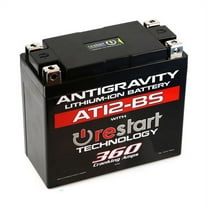 Antigravity AT12BS Lithium Motorcycle Powersports Battery – 360 CA, 12 Ah