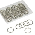 thumbnail image 1 of Mr. Pen- Loose Leaf Binder Ring, 40 Pack, Binder Rings 1 Inch, Binder Rings, Book Rings, Metal Rings for Index Cards, Rings for Flash Cards, Index Card Rings, Paper Rings, Small Binder Ring, Book Ring, 1 of 4
