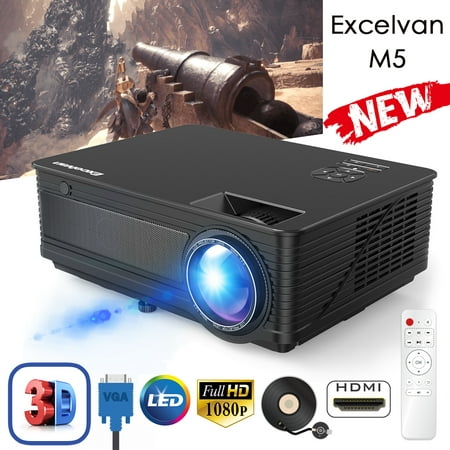 Excelvan M5 LED Projector 120