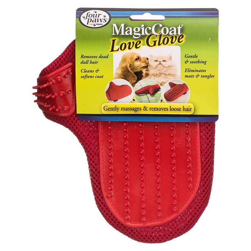 Love Glove Grooming Mitt Four Paws Love Glove Grooming Mitt Walmart
