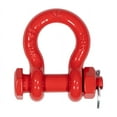 thumbnail image 2 of 20 Pcs 1/2" Anchor Shackle Forged Carbon Steel w/ Safety Screw Pin Load Limit 4,000 lbs Double Rust Protection Heavy Duty D Ring Bolt Type Shackle for Towing, Rigging, Vehicle Recovery, 2 of 9