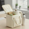 thumbnail image 3 of Tasse de Cuisson Électrique Portable Multifonction, Marmite Électrique Portable pour Ragoût, Chauffe-Tasse à Café Rechargeable 30Oz avec Température Réglable et Maintien au Chaud 24h, pour Soupe/nouilles/voyage/bureau, 3 of 7