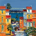 thumbnail image 2 of Corbiere 15x15 Gold Ornate Wood Framed with Double Matting Museum Art Print Titled - Villefranche sur mer, 2 of 4