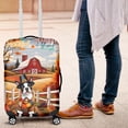 thumbnail image 4 of Thanksgiving Boston Terrier Pilgrim Grateful, Thankful, Blessed Fall Welcome Travel Luggage Cover Gentleman Dog Lover Gifts Suitcase Dust Protective Decor - 00021, 4 of 5