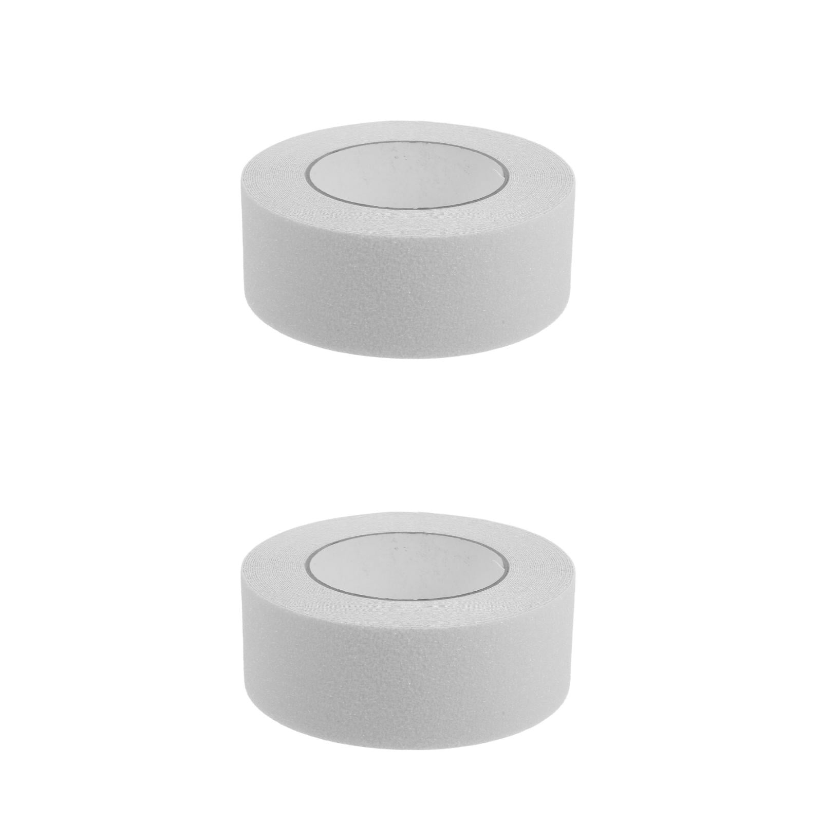 Hemoton 2 Rolls Clear Non- for Indoor Stairs, Transparent Safety Traction Tape, Anti-Skid Sticker for Bathroom & Shower