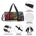 thumbnail image 6 of Haiem Butterfly Garden Pattern Gym Bag for Women Men, Waterproof Travel Duffel Bags, Personal Item Travel Bag Weekender Bag with Shoes Compartment & Wet Pocket, 6 of 8
