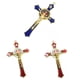 thumbnail image 1 of Crucifijo de pared Cruz,decoración de la pared colgante figura de jesús,capilla decoración cristo crucifijo casa stand,estatua de madera de pie oro católica cruces,Jesucristo Muro Crucifijo, 1 of 5