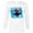 White, variant on Marvel Spider-Man: No Way Home Red and Blue Suit - Long Sleeve T-Shirt for Men - Customized-Athletic Heather