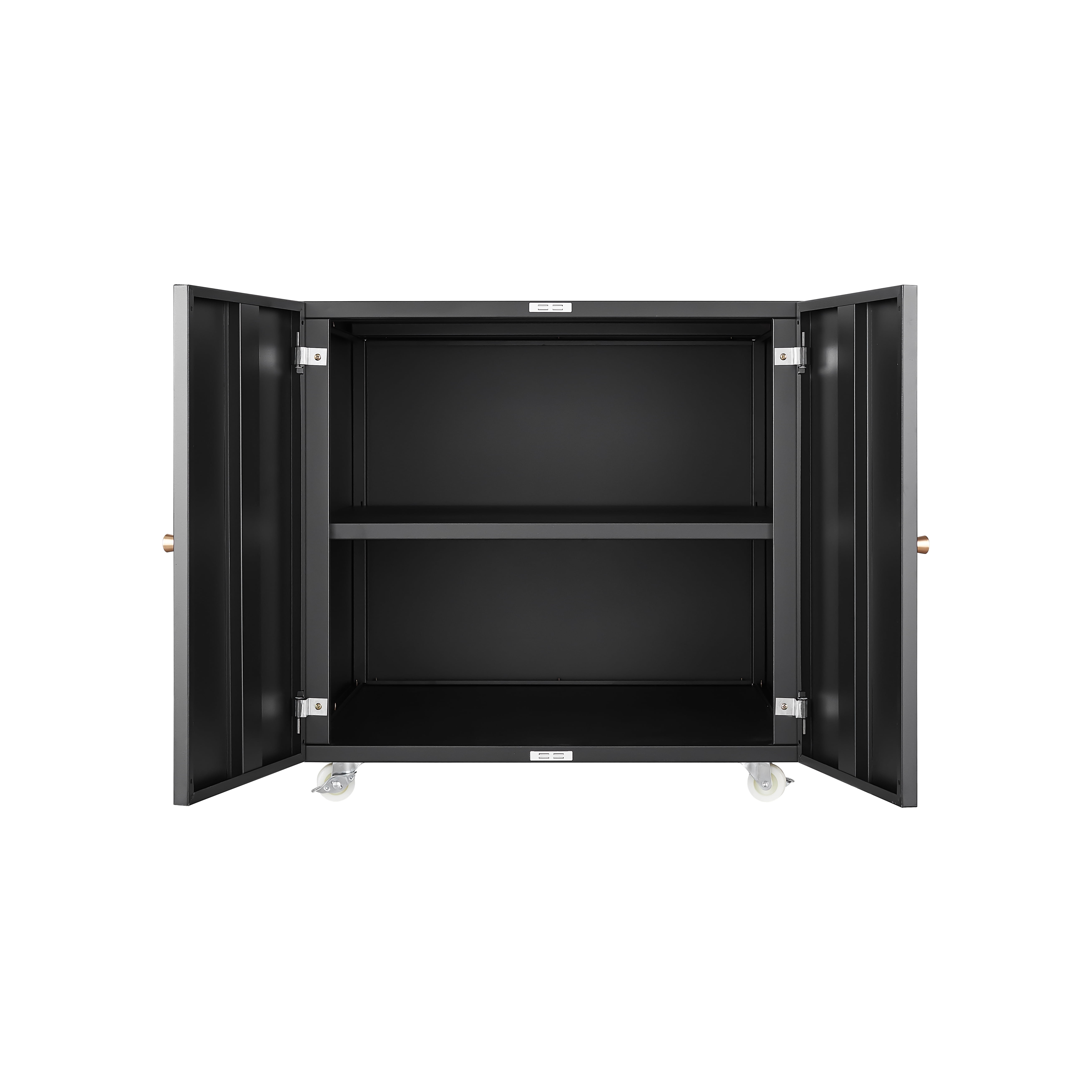 Office furniture Copier Cabinet white 2 door steel copier stand mobile pedestal file Printer Stand