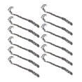 thumbnail image 4 of Hook Bookmarks Joyas de búsqueda DIY Haciendo DIY Aleación de zinc Vintage Bookmark Decoraciones Artesanía Accesorios Para Regalos Antigua Plata 12 Piezas, 4 of 7