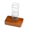 thumbnail image 4 of Comedero para reptiles, cuenco de agua, accesorio para terrario, estación de alimentación, dispensador automático de agua, bebedero para tortugas y Caqui pequeño, 4 of 8
