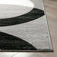 thumbnail image 3 of Well Woven Jackpot Grey Geometric Modern Casual Abstract Boxes Lines Circles 3x10 (2'7" x 9'10") Runner Rug, 3 of 8