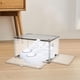 thumbnail image 1 of Caja de Zapatos Perfecl para Exhibición de Zapatillas de Deporte Apilable Negro 36,5 cm x 20 cm x 27 cm, 1 of 8