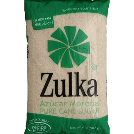 Zulka Pure Cane Sugar 2 lbs (Pack of 3)