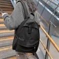 thumbnail image 3 of Backpack Canvas Women Backpack Anti-theft Shoulder Bag School Bag For Teenager Girls School Backapck Female 26s, 3 of 5
