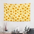 thumbnail image 2 of Xecao Yellow White Striped Sunflower Print Tapestry, Wall Hanging Room Funny Decor, Backdrop Room Decor for Bedroom Living Room dormitory, 2 of 8