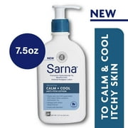 Sarna Calm + Cool Anti-Itch Lotion, Steroid-Free, Vegan, 7.5oz