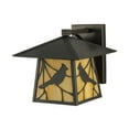 thumbnail image 2 of Meyda 143329 12 in. Stillwater Song Bird Solid Mount Wall Sconce, Beige, 2 of 3