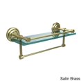 thumbnail image 5 of 16-in Gallery Glass Shelf with Towel Bar in Antique Pewter, 5 of 5