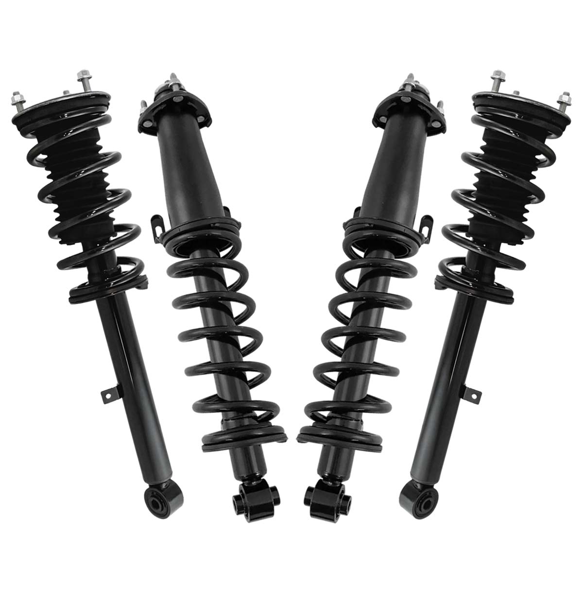AutoShack Complete Strut & Coil Spring Assembly – Front & Rear Set (4-PC) For 2005-2009 Buick Allure/LaCrosse, 2004-2005 Chevy Impala - View #5