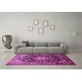 thumbnail image 3 of Ahgly Company Indoor Rectangle Medallion Pink Traditional Area Rugs, 7' x 9', 3 of 4