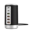 thumbnail image 1 of Multi-Port Charger 65W USB TYPE-C Fast Charging Charger Hub 6-Port Desktop Base Charger ,Multifunctional fast charging, 1 of 4