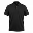 thumbnail image 2 of DPTALR Men's Waffle Knit Shirt with Chest Pocket,Short Sleeve Button Down,Black,Big Men's,Tall Men's XXXL,Young Men's Shirts, 2 of 6