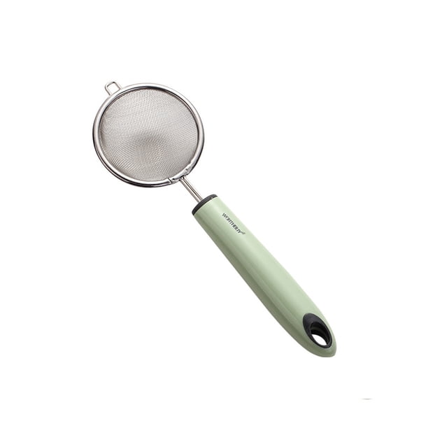 Colador de alambre fino de acero de cocina de malla de harina de aceite colador inoxidable de cocina, comedor y bar